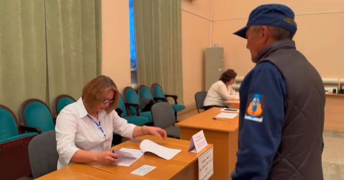 Байқоңырлықтар республикалық референдумда белсенділік танытты