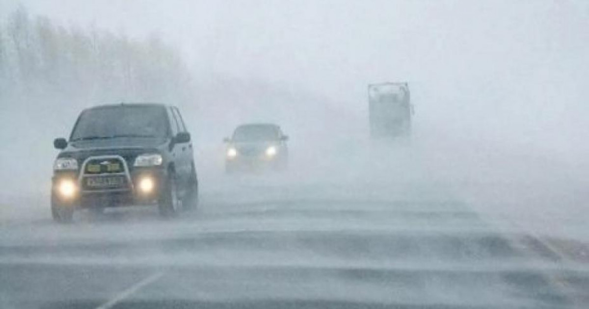 «ҚазАвтоЖол» бірнеше облыста ауа райына байланысты ескерту жасады