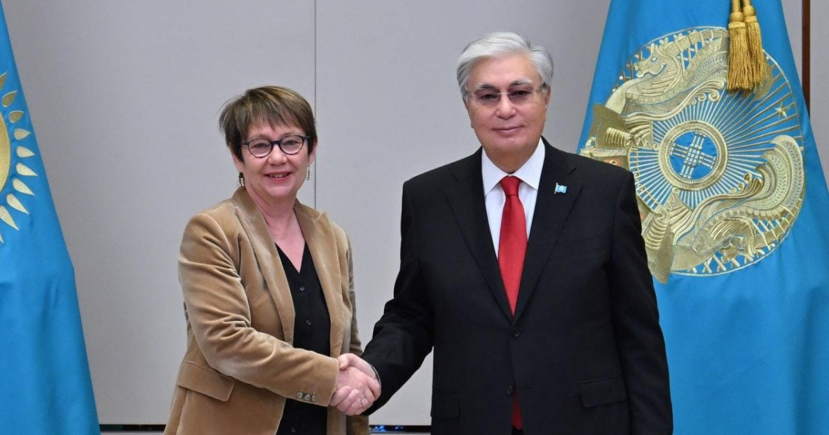 Мемлекет басшысы Еуропалық қайта құру және даму банкінің президенті Одиль Рено-Бассомен кездесті