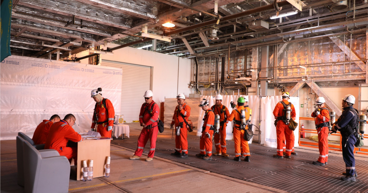 NCOC компаниясының шалғай өндірістік алаңында жұмыс істейтін азаматтар да референдумға қатысты