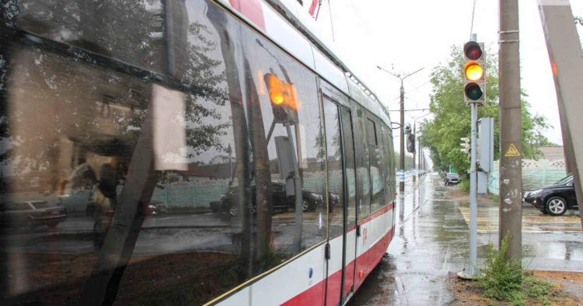 Павлодарда трамвай жол апатына ұшырады