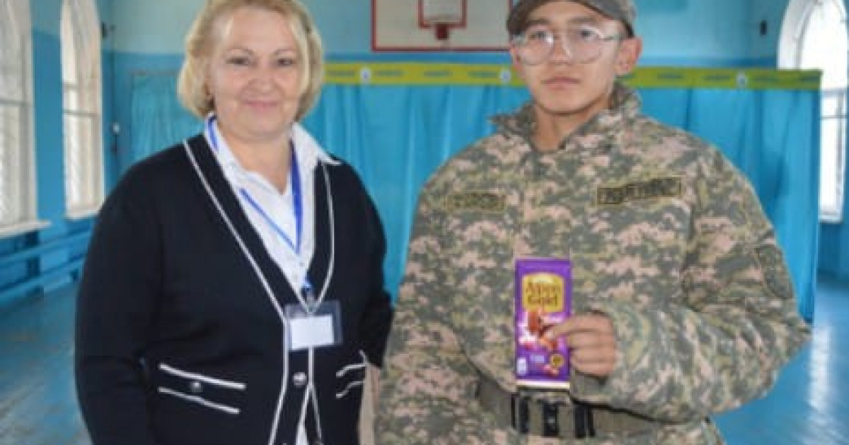 Сарбаздар да дауыс берді