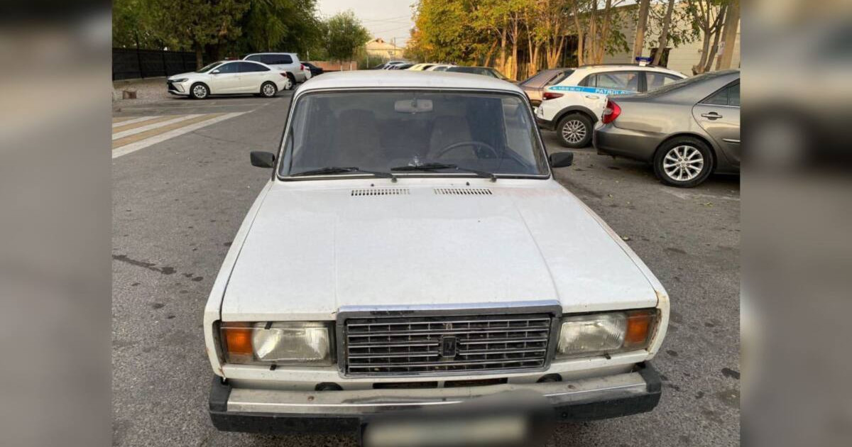 Түркістанда ер адам Алматыға жетіп алу үшін көлік ұрлаған