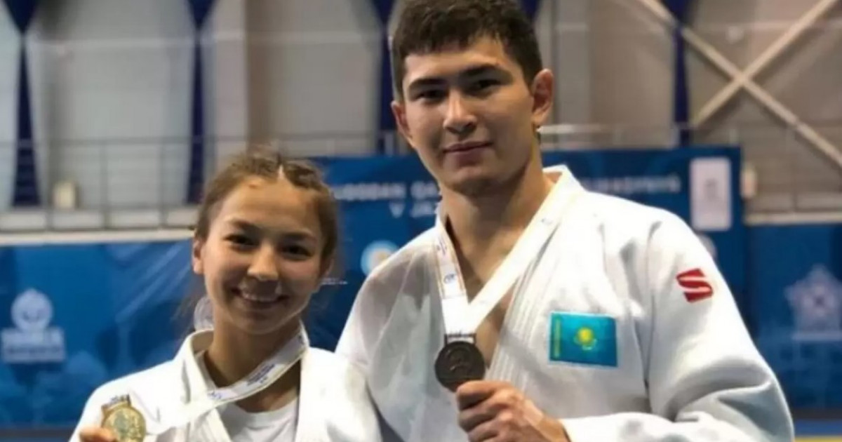 Ақмарал Науатбектің күйеуі дзюдодан чемпион атанды