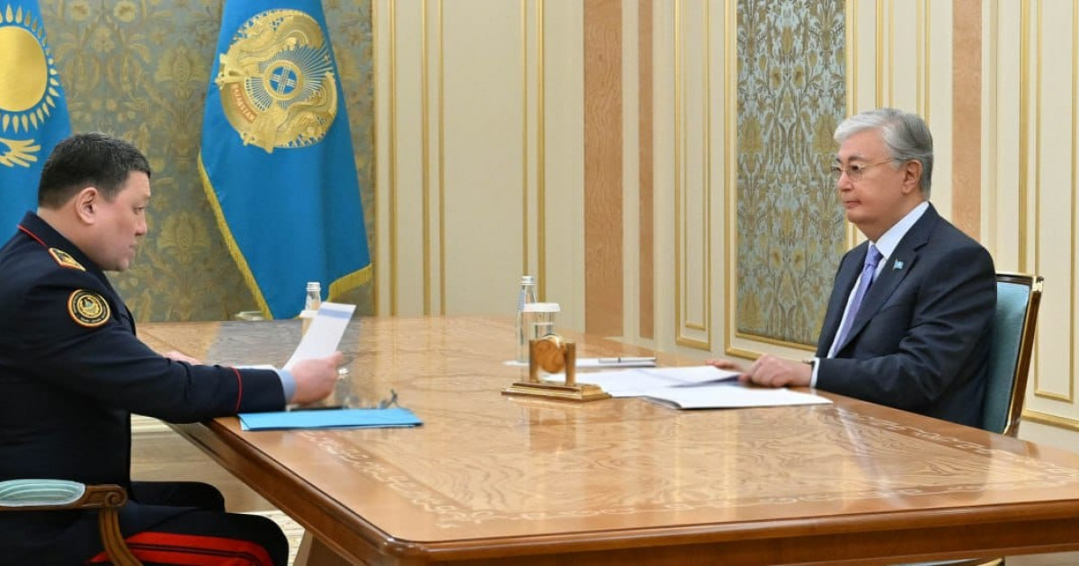 Ержан Сәденов Президентке еліміздегі криминогендік жағдай туралы баяндады