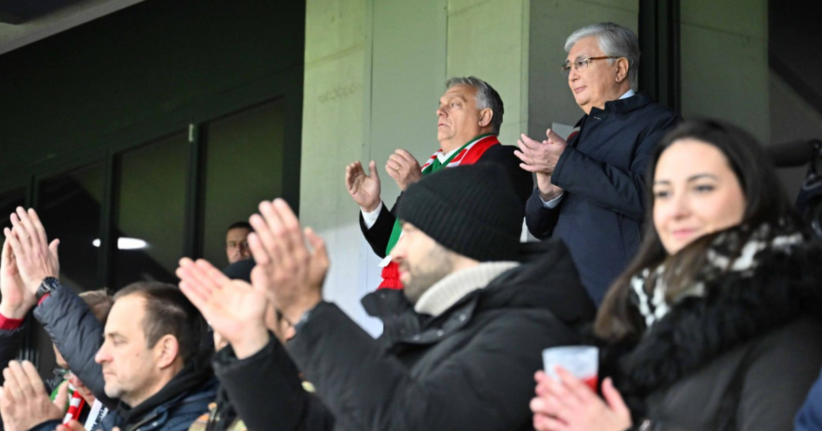 Қасым-Жомарт Тоқаев пен Виктор Орбан Мажарстан - Германия футбол матчын тамашалады