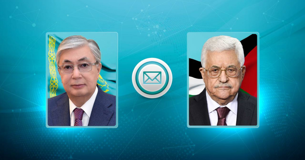 Мемлекет басшысы Палестина Президентіне құттықтау жеделхатын жолдады
