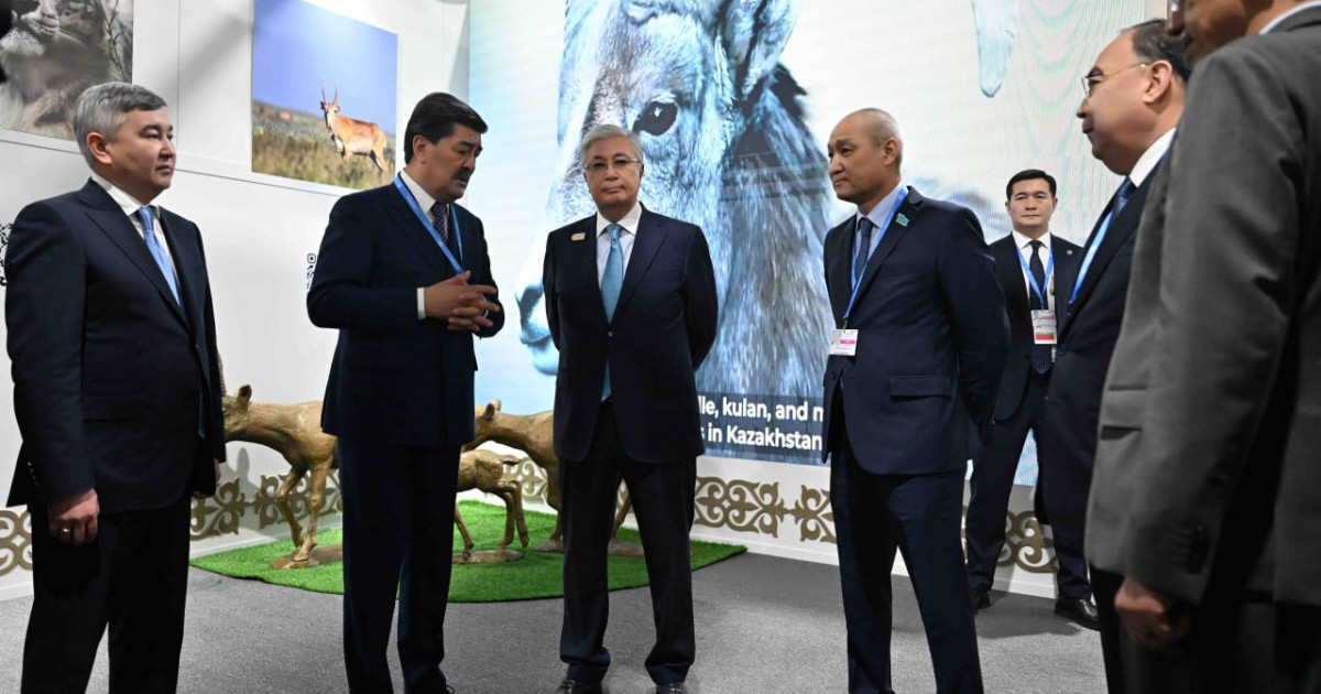Мемлекет басшысы СOP29 аясындағы Қазақстан павильонына барды