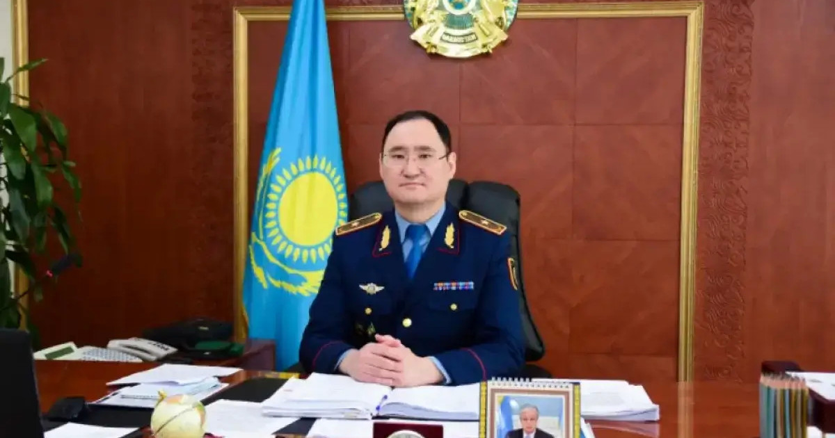 Санжар Әділов Ішкі істер министрінің орынбасары лауазымына тағайындалды