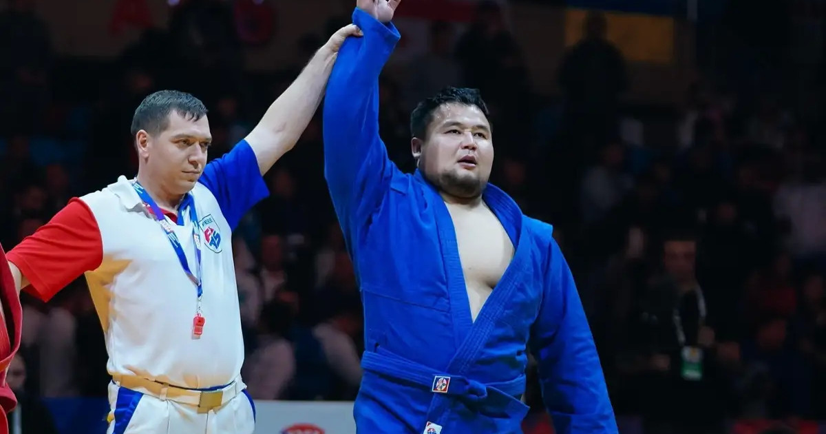 Темірлан Көлбай самбодан әлем чемпионы атанды