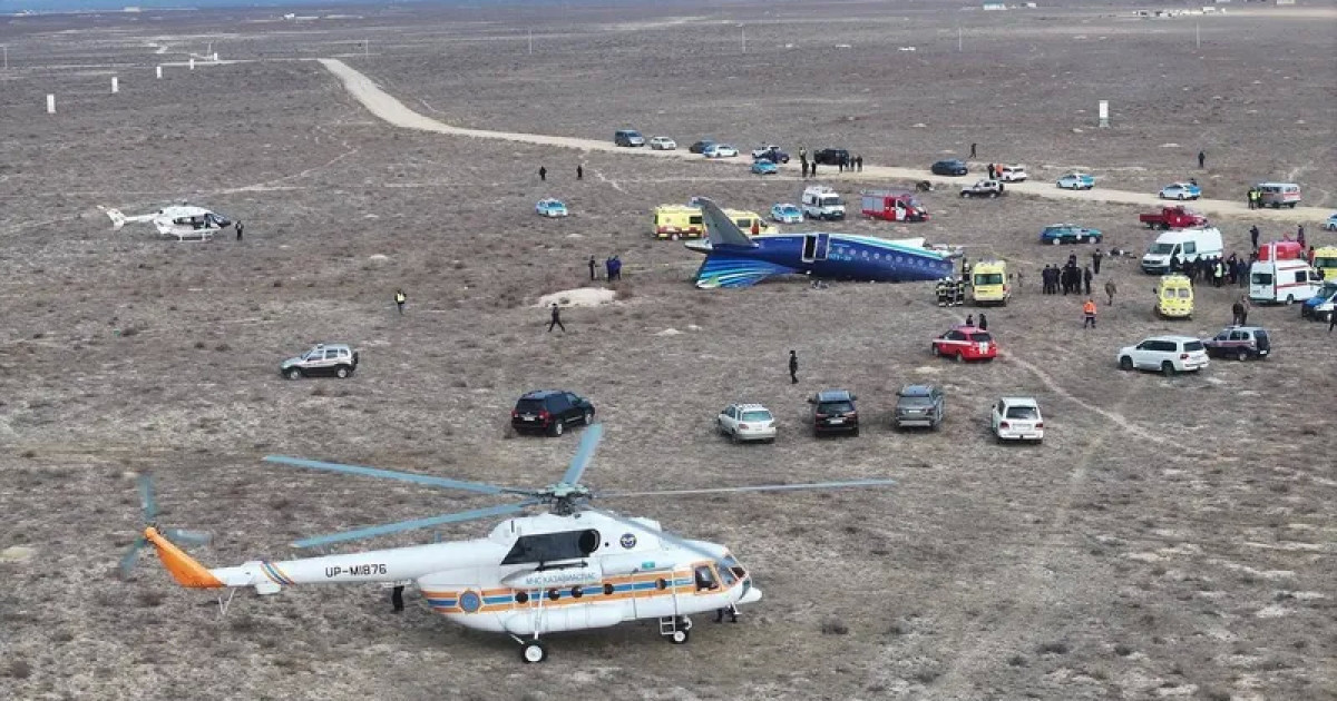 Ақтау маңында болған ұшақ апатынан тірі қалғандардың тізімі жарияланды