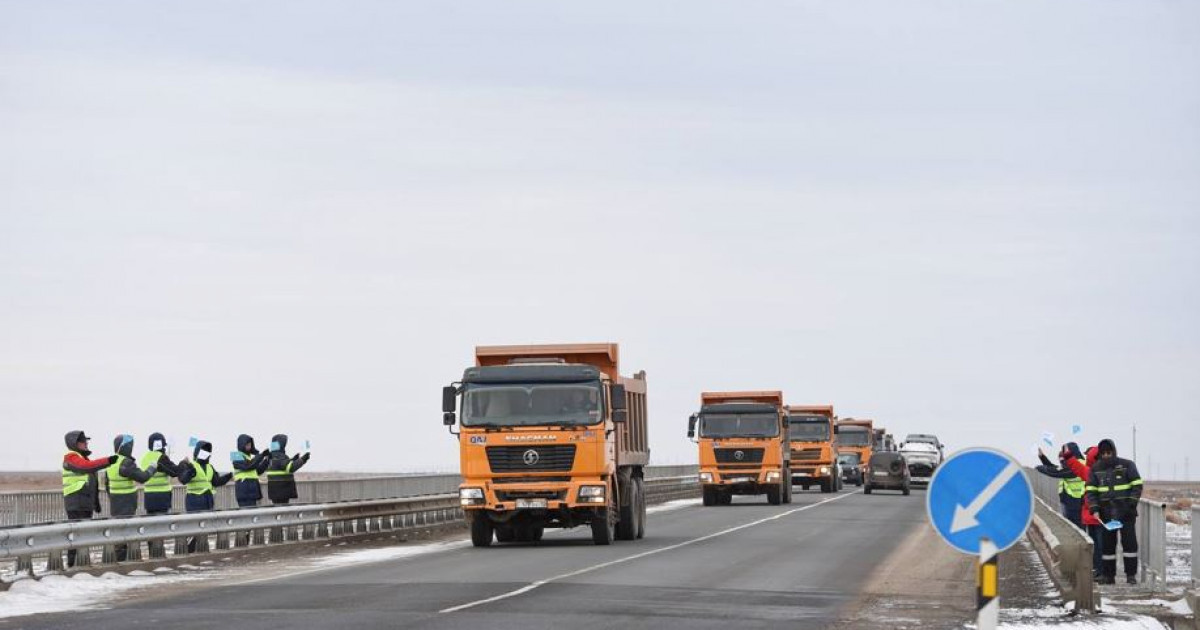 «Атырау-Астрахань» тас жолының құрылысы аяқталды