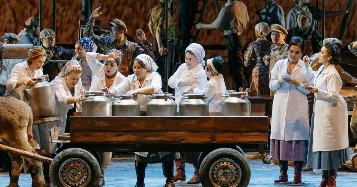 «Айсұлу» елорданы тәнті етті