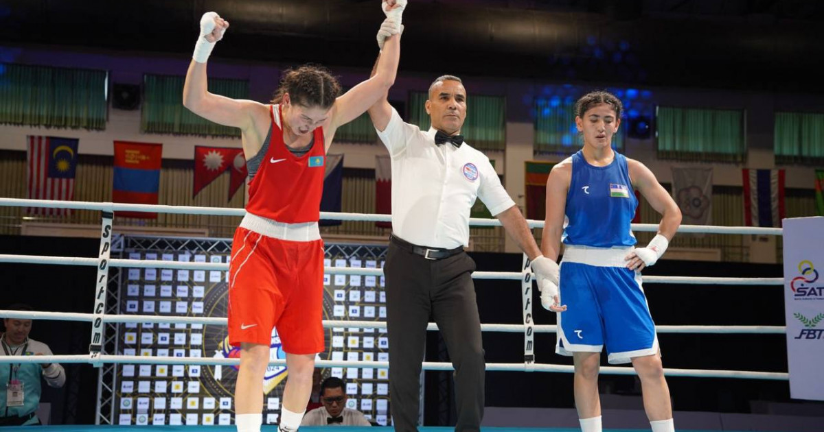 Азия чемпионаты: Аида Әбікеева Өзбекстан боксшысын жеңді