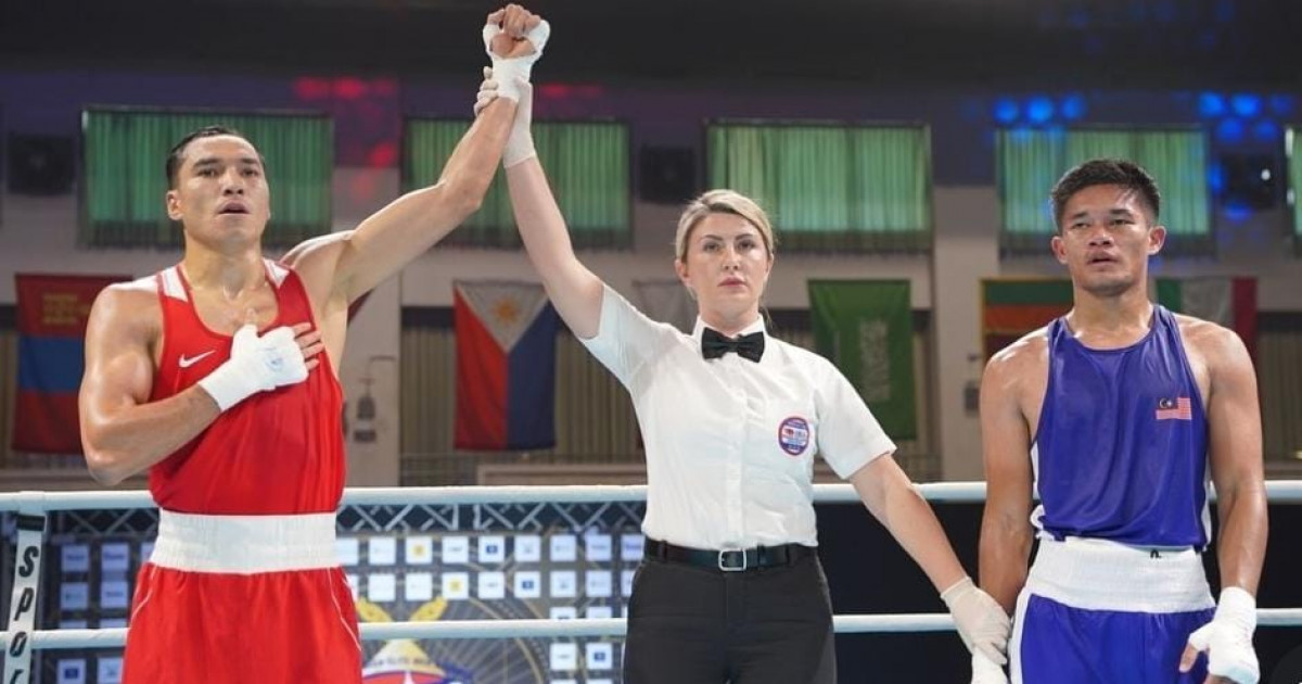 Азия чемпионаты: Дулат Бекбауов қарсыласын нокаутпен жеңді