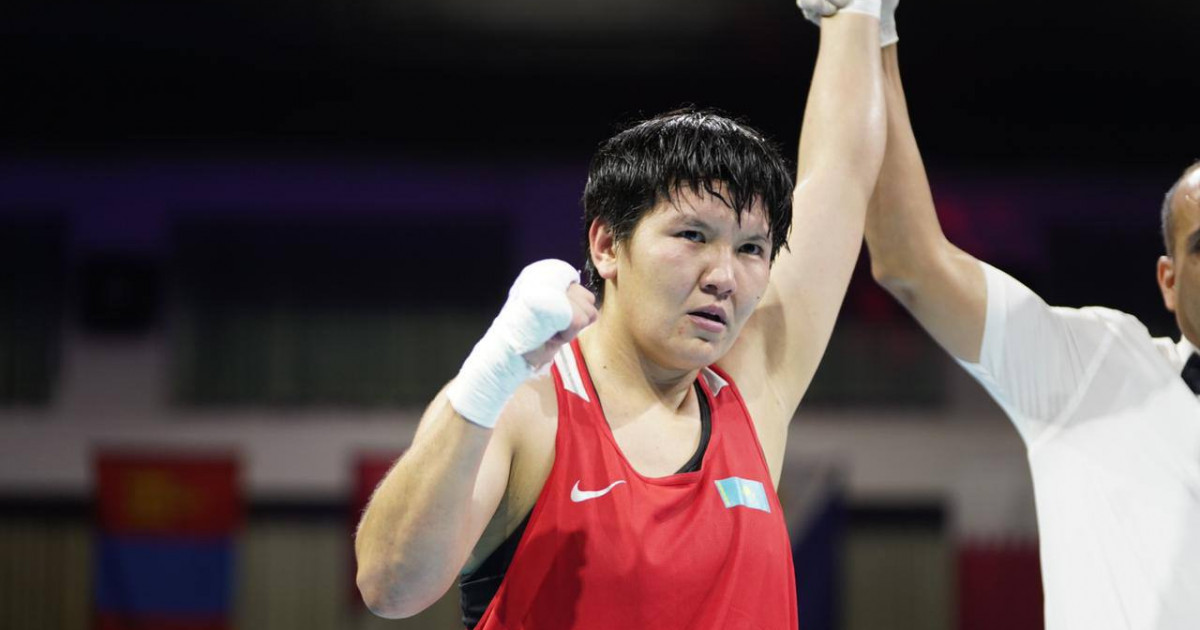 Азия чемпионаты: Гүлсая Ержан Өзбекстан боксшысын жеңіп, финалға шықты