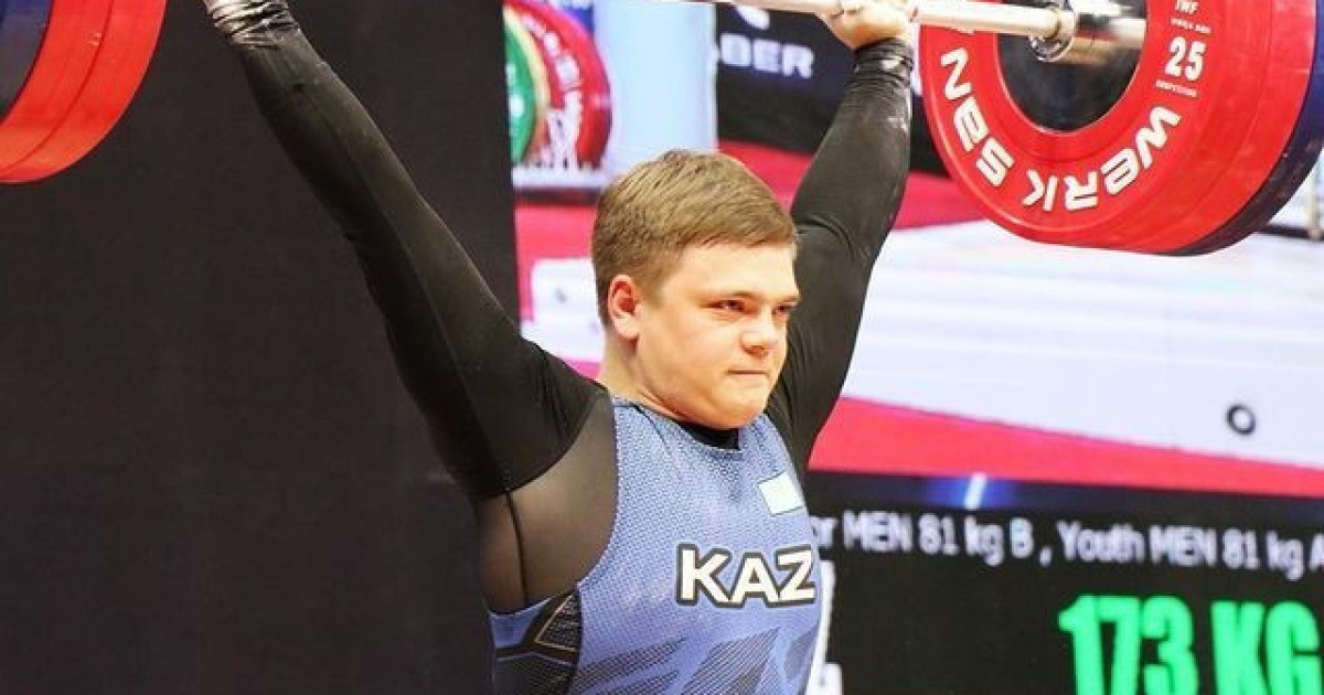 Қазақстандық ауыр атлет Азия чемпионатында алтын медаль жеңіп алды