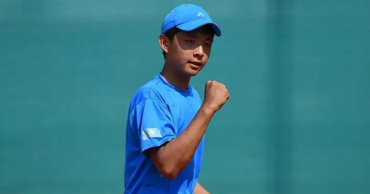 Қазақстандық жас теннисші Латвияда өткен турнирде жеңіске жетті