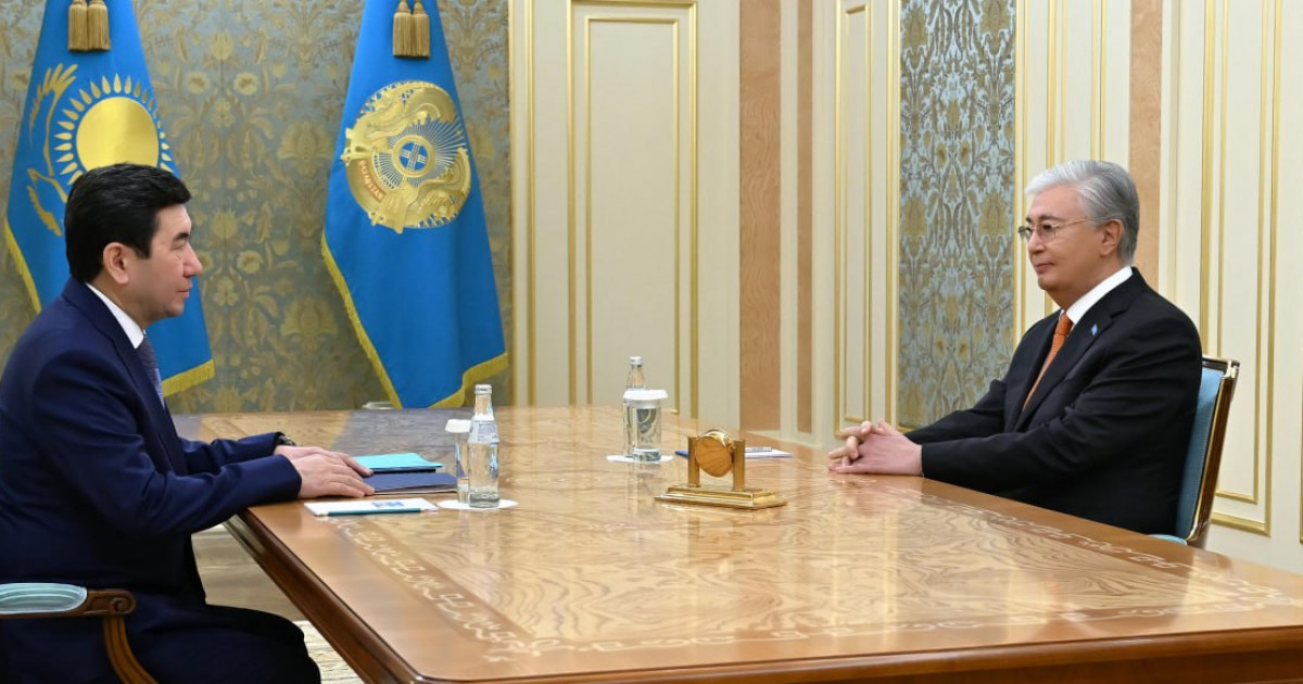 Мемлекет басшысы Мәжіліс Спикері Ерлан Қошановты қабылдады