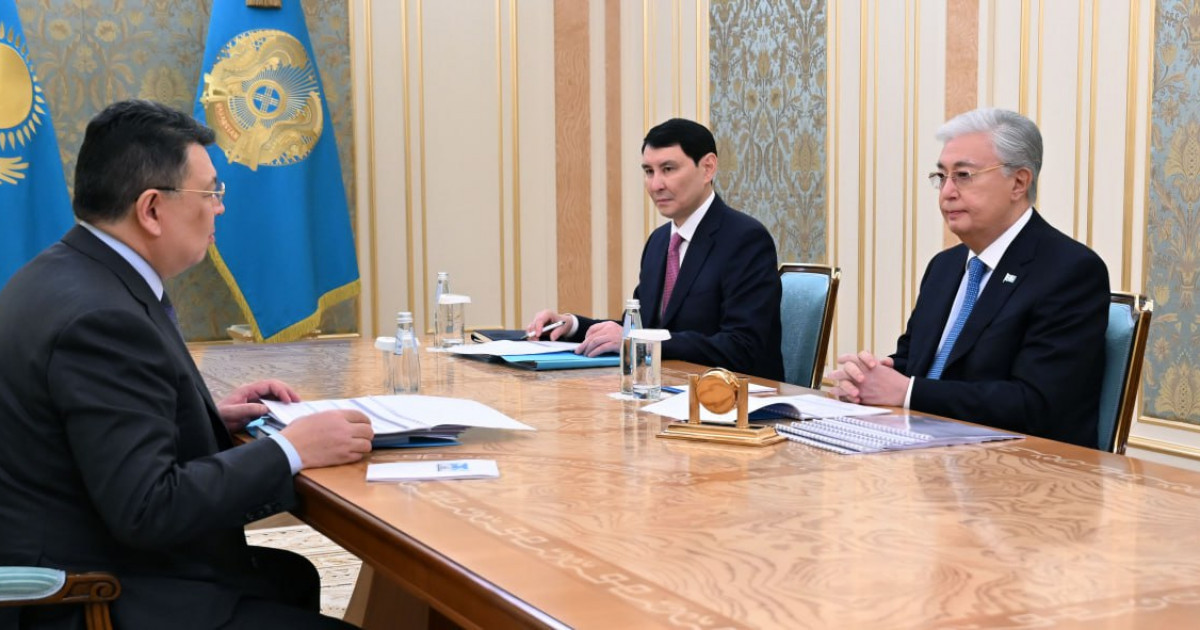 Президент Қанат Бозымбаевты қабылдап, бірнеше тапсырма берді