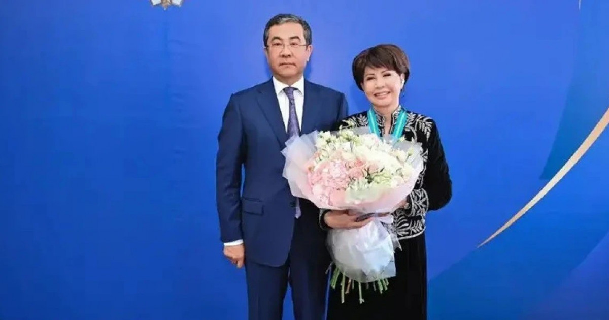 Роза Рымбаева жаңа атаққа ие болды