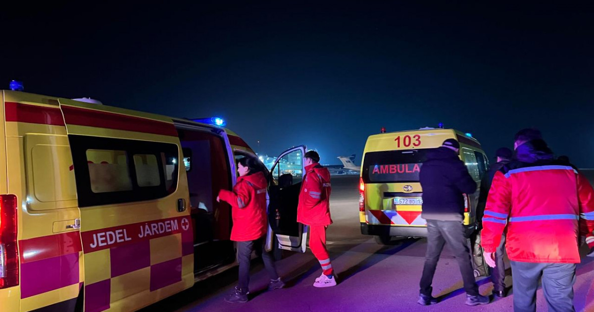 Санитарлық авиация: Астанадан Ақтауға жетекші мамандар келді