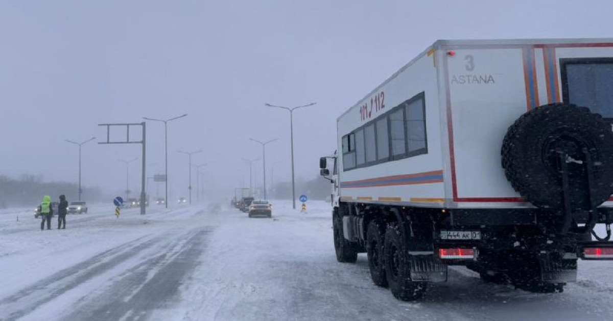 Дауылды ескертулер: елімізде екі тәулік ішінде 700-ге жуық адам құтқарылды