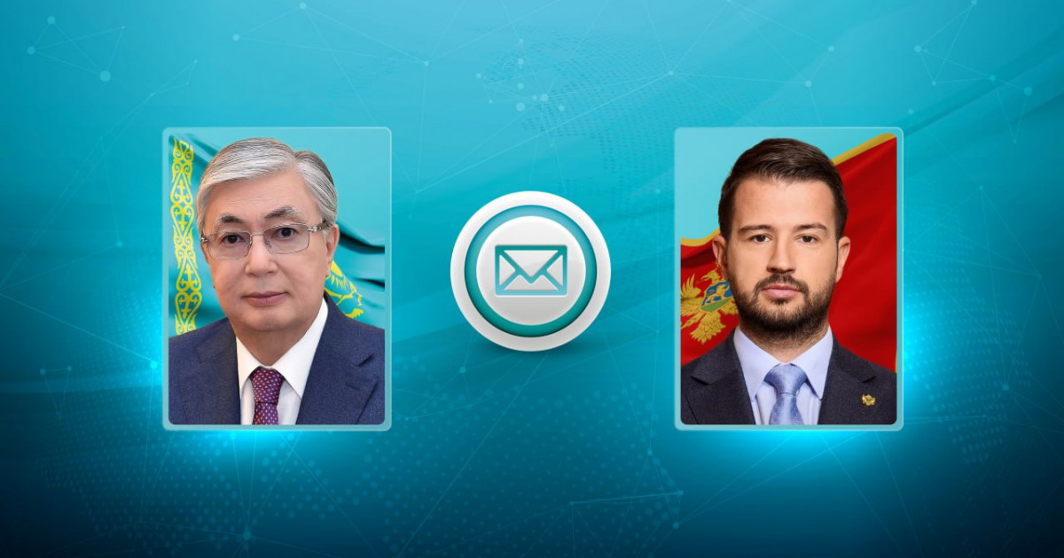 Мемлекет басшысы Черногория халқына көңіл айтты