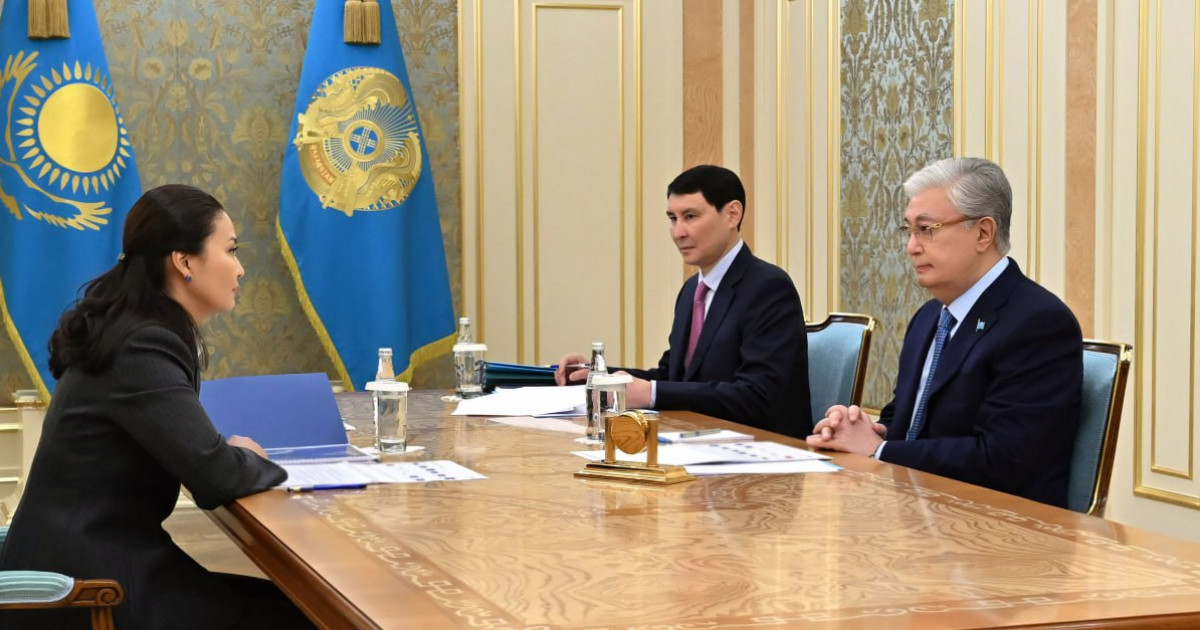 Президент «Қазпоштаның» басшысы Әсел Жанасованы қабылдады