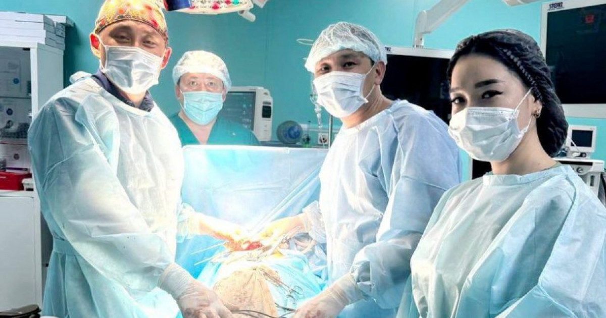 Шымкентте науқасқа ерекше ота жасалды