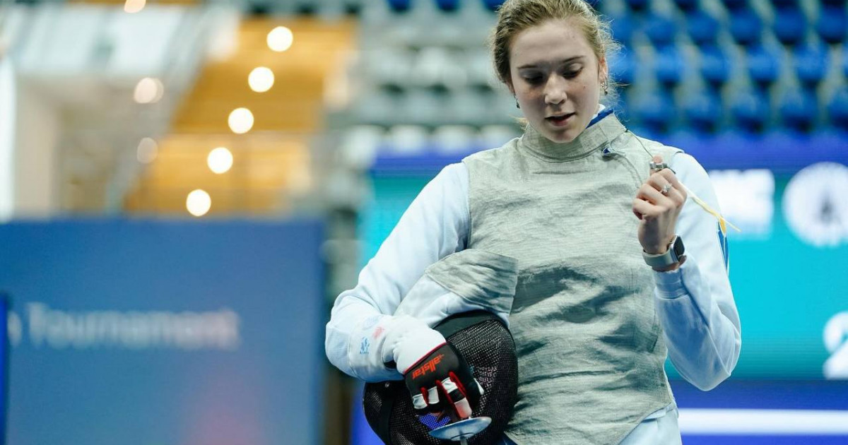 София Ақтаева семсерлесуден әлем кубогы кезеңінде алтын медаль жеңіп алды