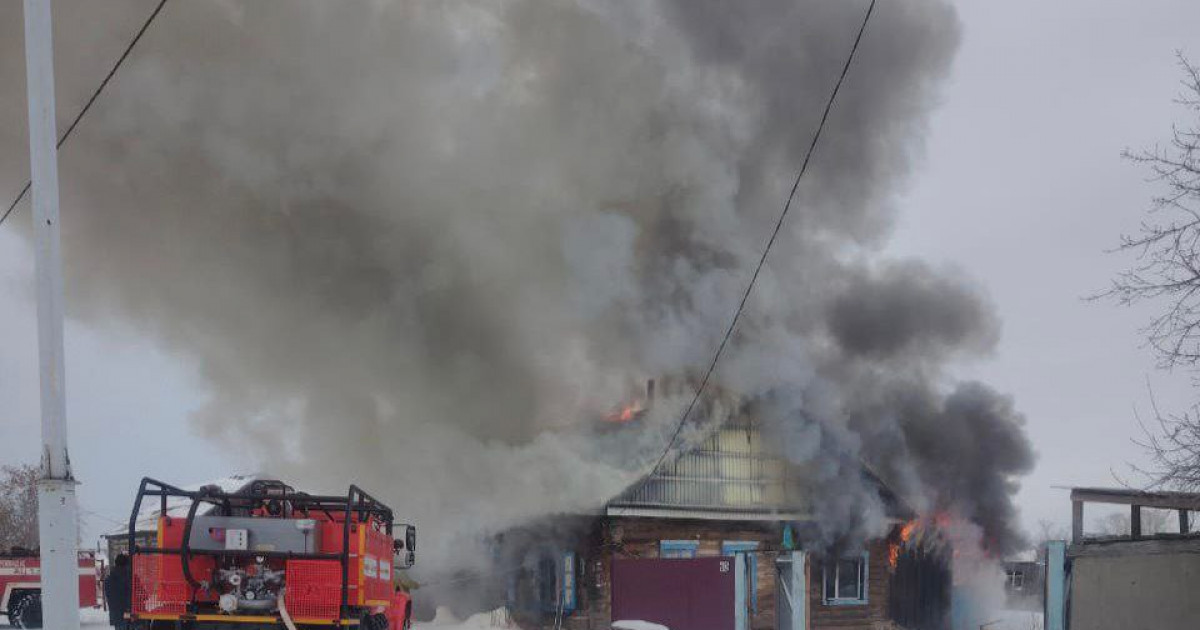 Абай облысында жеке тұрғын үй өртенді