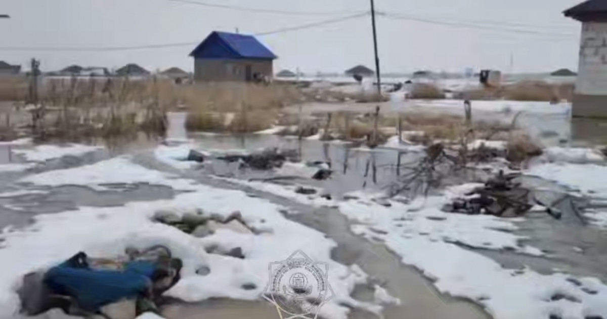 Алматы облысында бәз біреу ауылды су астында қалдырды