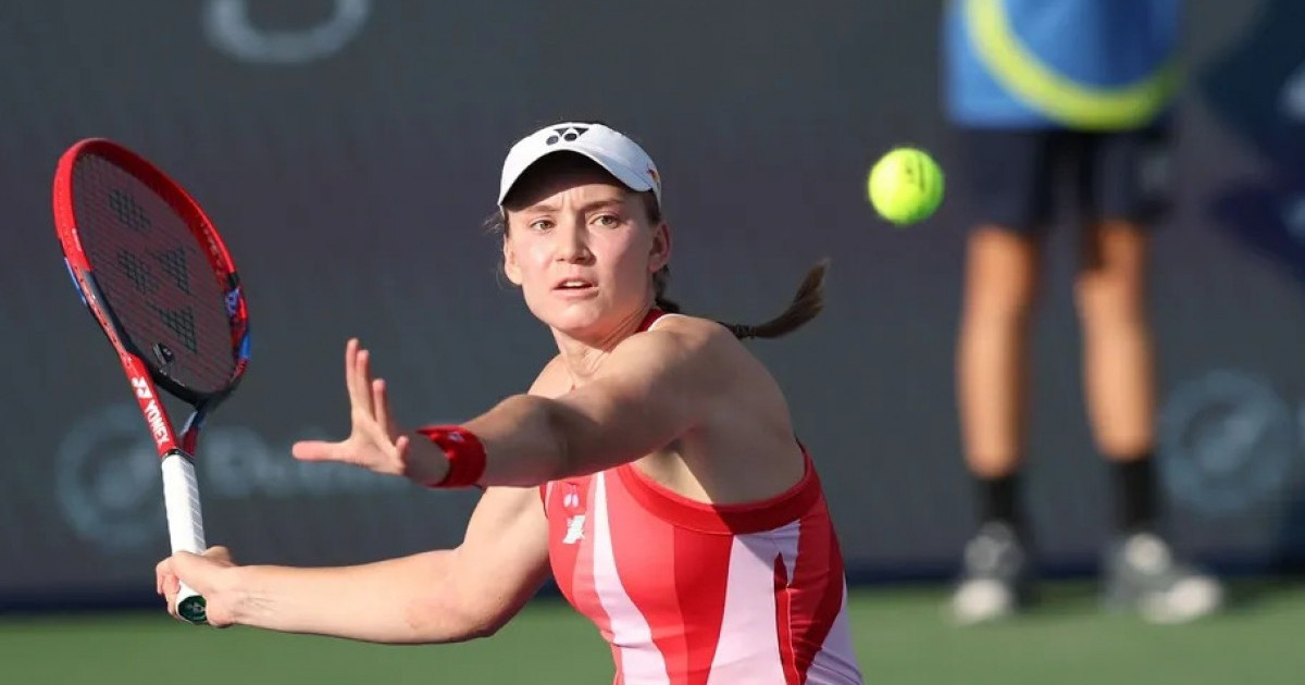 Елена Рыбакина БАӘ-де өтіп жатқан турнирдің жартылай финалына шықты