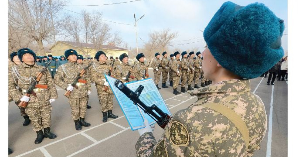 Қарулы күштер сапын жас сарбаздар толықтырады