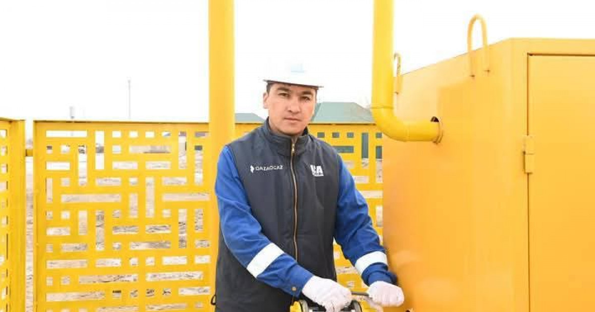 Қызылорда облысында Ақтан батыр ауылының тұрғындары газдың игілігін көреді
