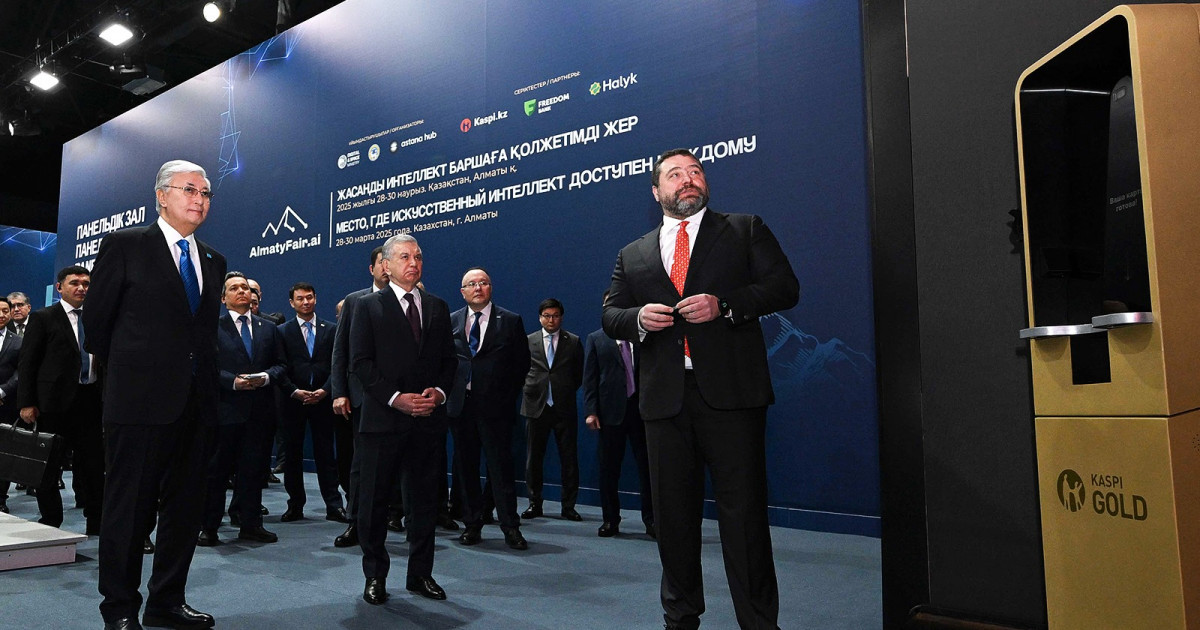 Михаил Ломтадзе Қазақстан мен Өзбекстанның мемлекет басшыларына Kaspi.kz қызметтерін таныстырды