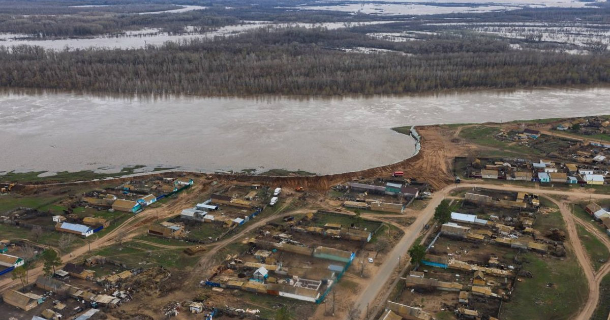 Қазақстанда су тасқыны салдарынан 14 ауылда   көлік қатынасы жоқ