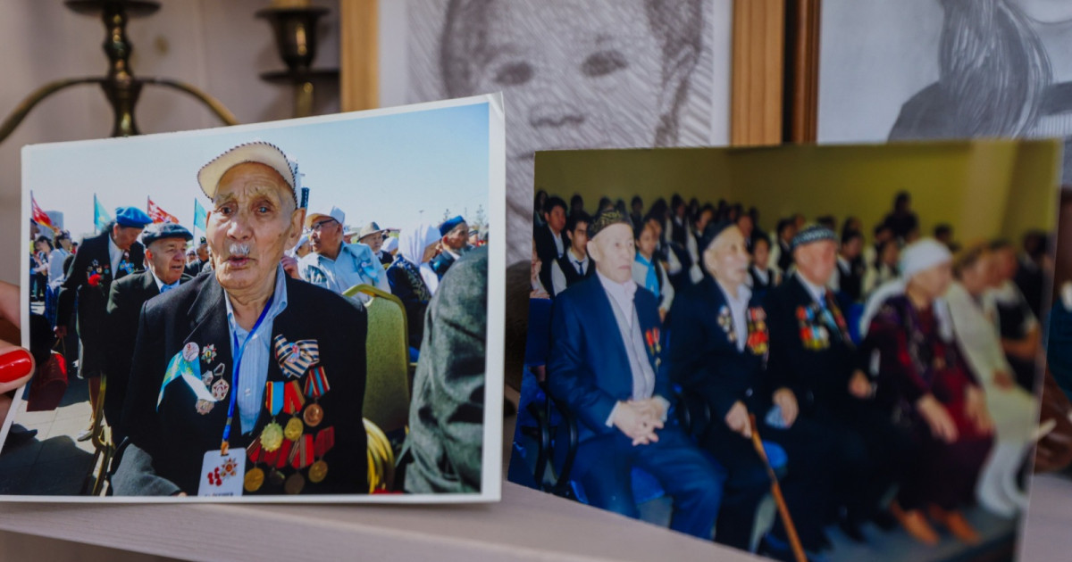 «AMANAT» партиясының Атқарушы хатшысы Ұлы Отан соғысының ардагерін құттықтады