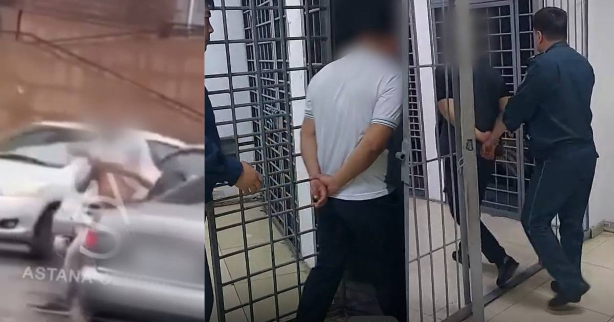 Астанада жол үстінде төбелескен жүргізушілер қамауға алынды