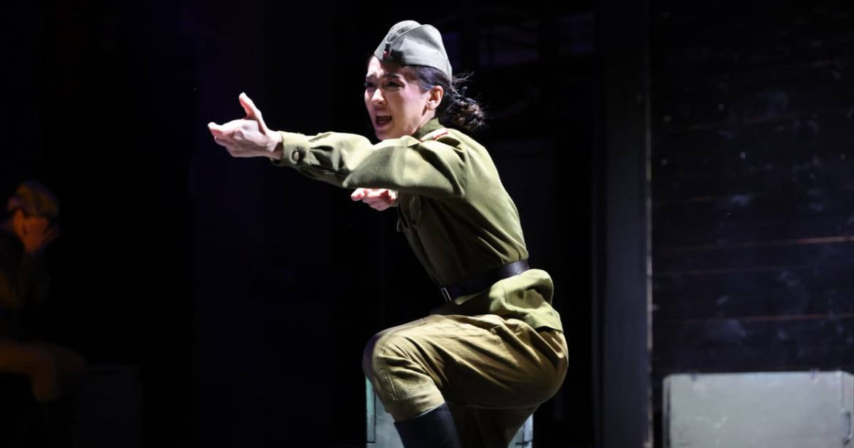 Жеңістің 80 жылдығына орайластырылған «Әлия» спектаклі көрермендерге ерекше әсер сыйлады