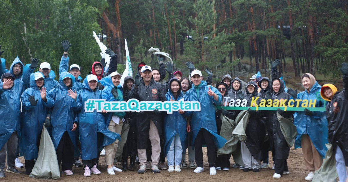 Бурабайдағы туристік маусым «Таза Қазақстан» акциясымен басталды