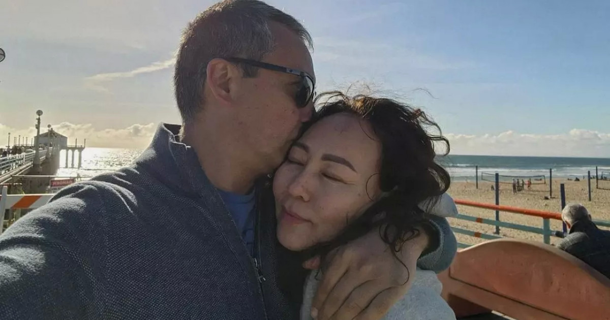 Айгүл Иманбаева күйеуімен Лос-Анджелесте демалып жүр