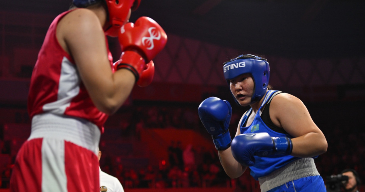 Елдана Тәліпова Өзбекстан боксшысын жеңіп, финалға шықты