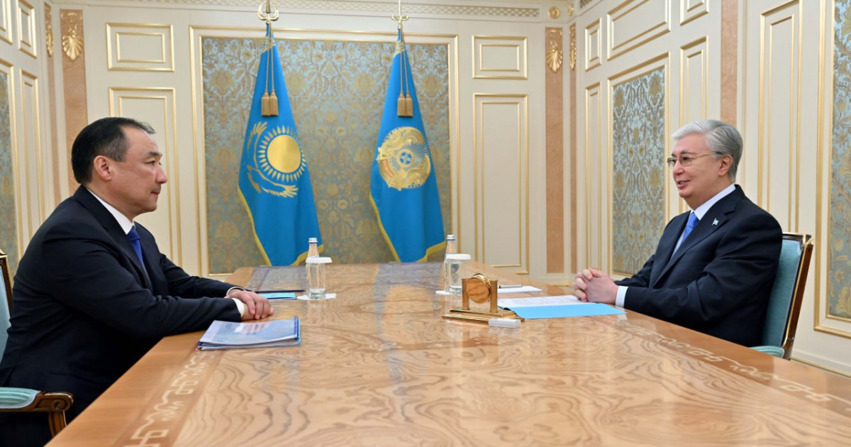  Мемлекет басшысы Көлік министрі Нұрлан Сауранбаевты қабылдады