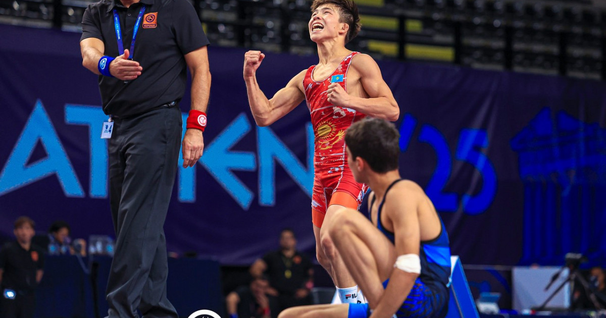 Жаңажол Қуанышбек грек-рим күресінен әлем чемпионатында алтын медаль жеңіп алды