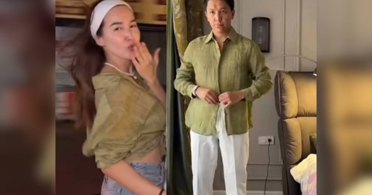 «Екеуінен әдемі жұп шығады»: Балжан Бидаш Бағжан Октябрьмен тағы да көзге түсті