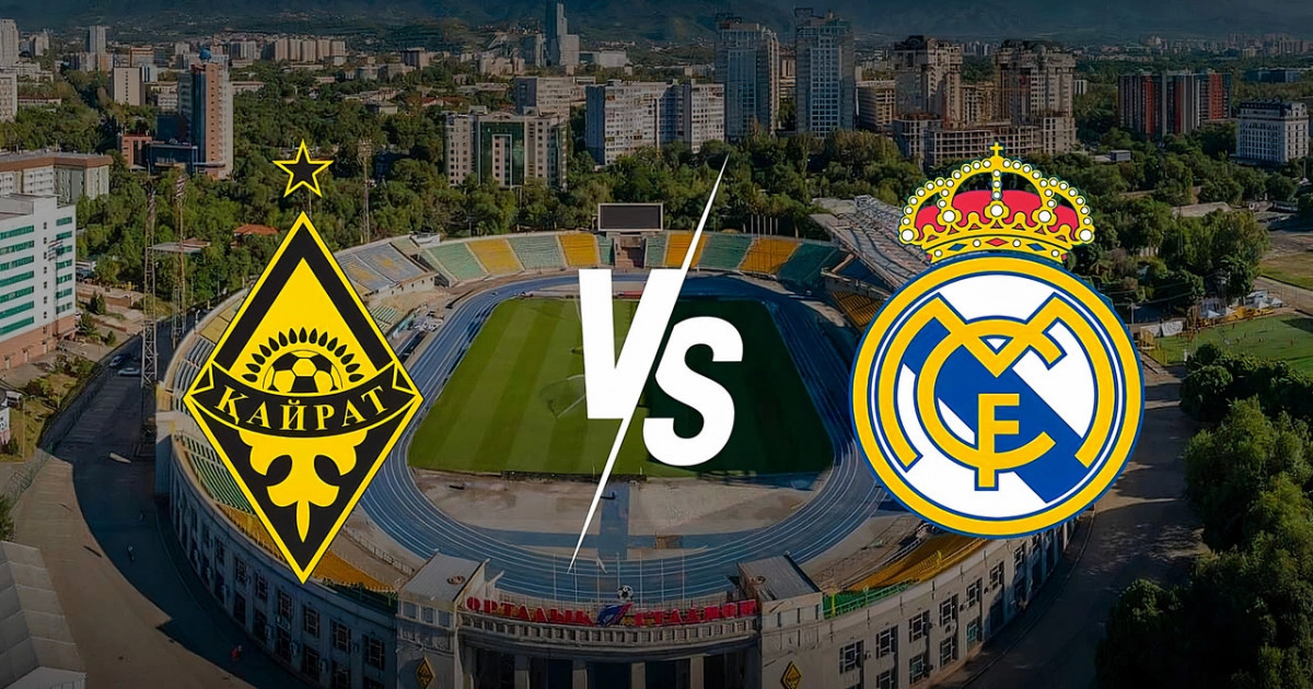 «Қайрат» командасы «Реалмен» 30 қыркүйекте кездеседі
