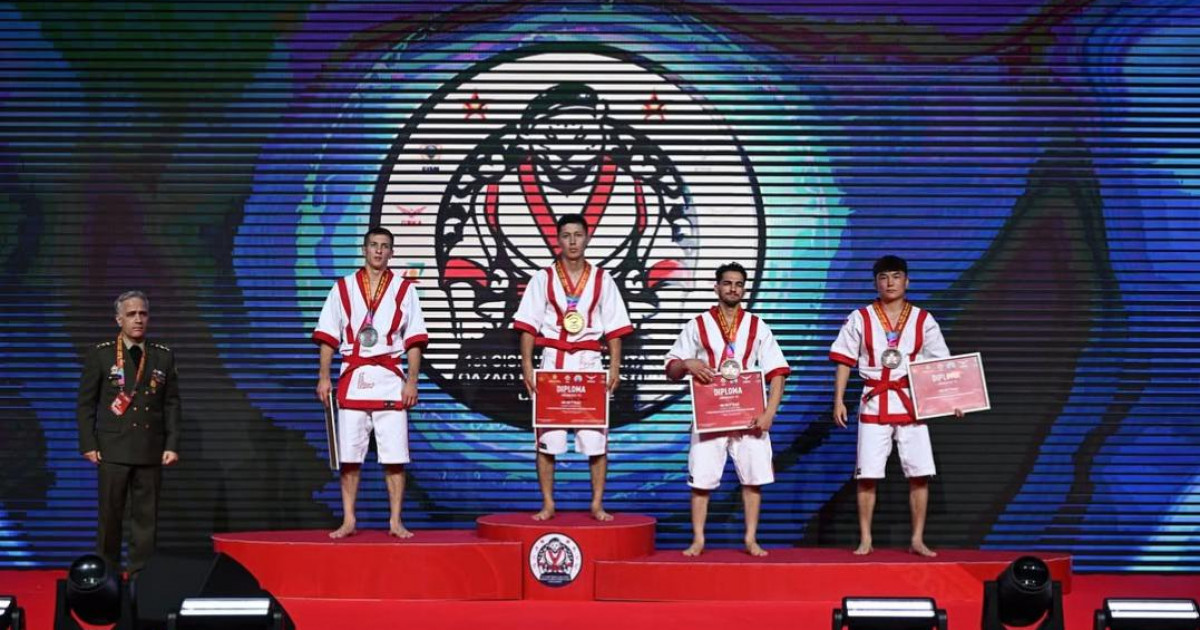 Қазақ күресінен CISM әлем чемпионаты: елордалық балуан алтын медаль жеңіп алды