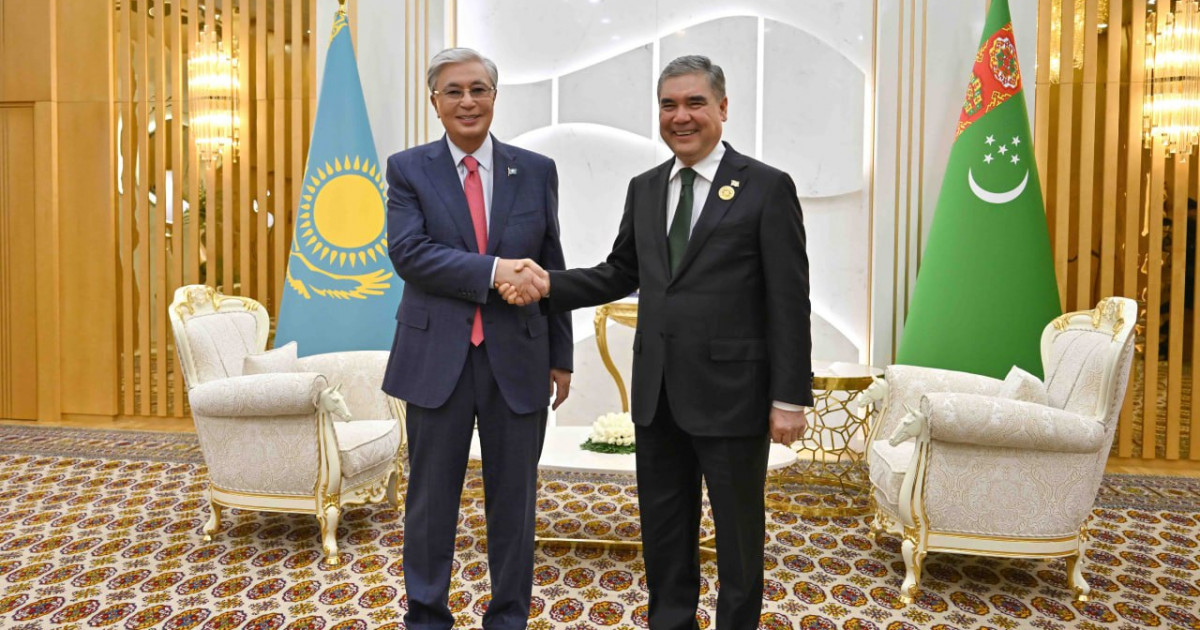Қазақстан мен Түрікменстан тату көршілік қатынасты нығайтуға ерекше мән береді